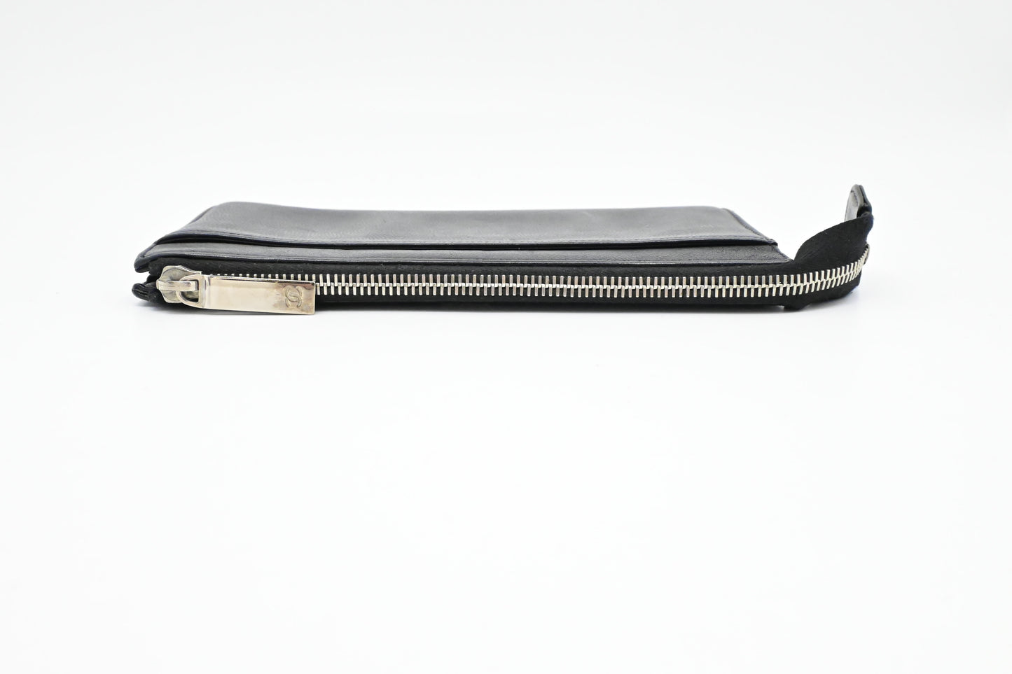 Chanel Zippy Long Wallet in Black Caviar Leather