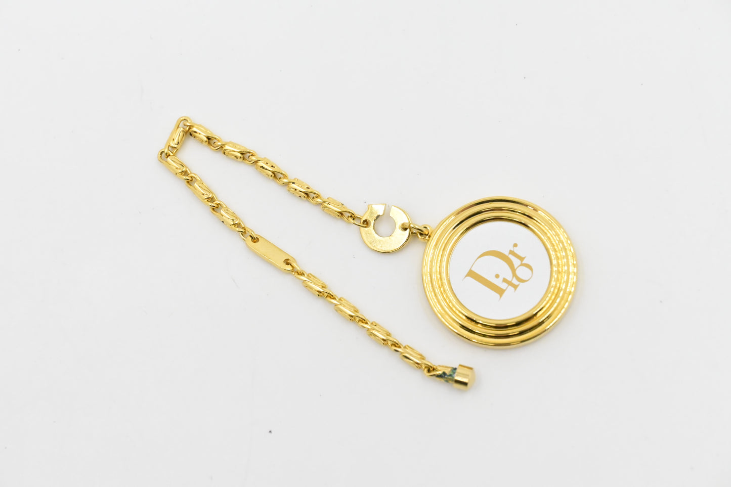 Dior Charm in Gold Tone Metal