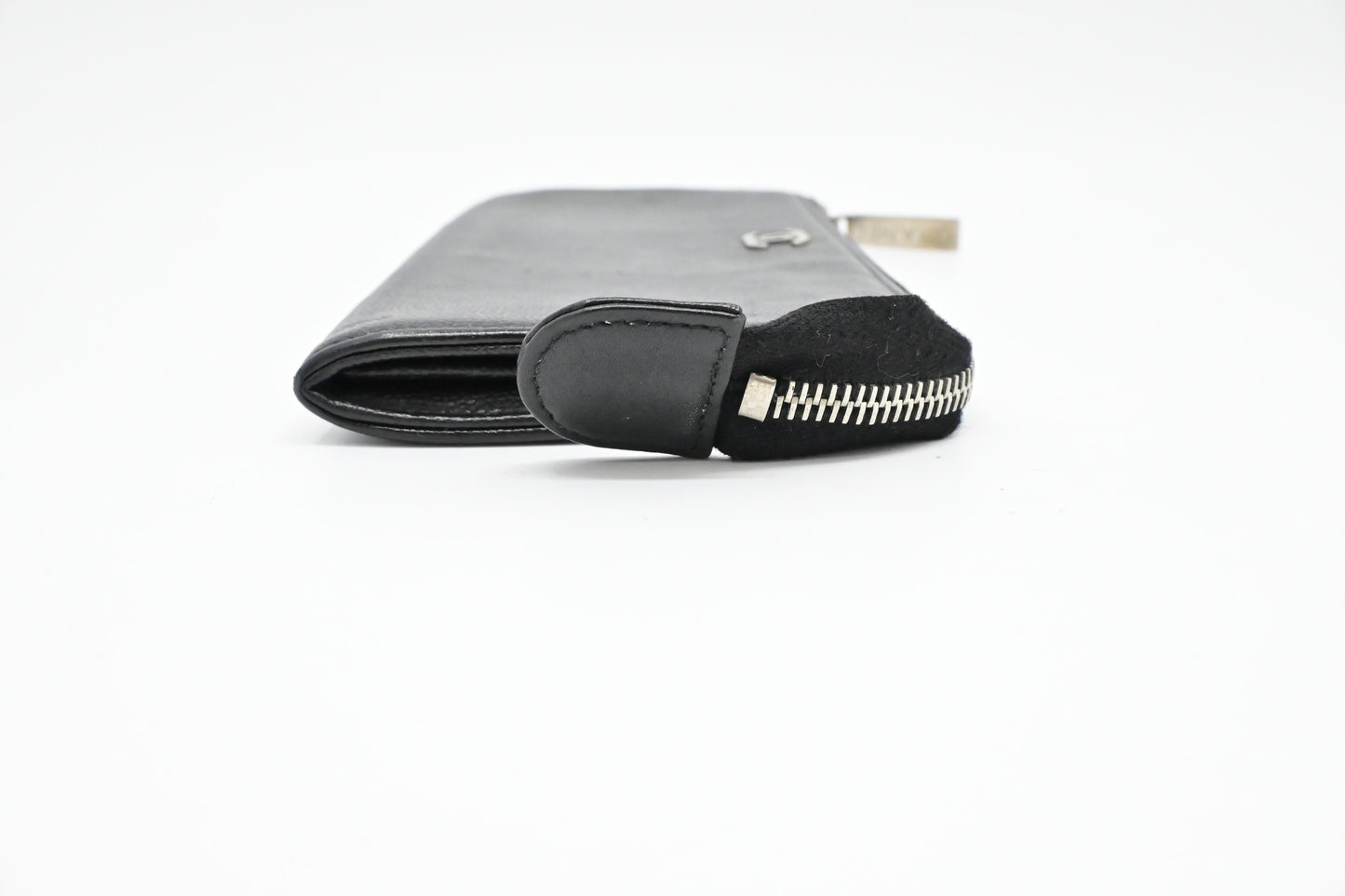 Chanel Zippy Long Wallet in Black Caviar Leather