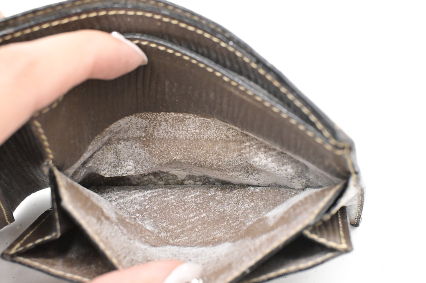 Fendi Bifold Wallet in Beige Zucchino Canvas