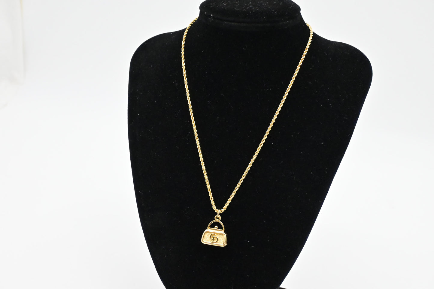 Dior CD Bag Necklace
