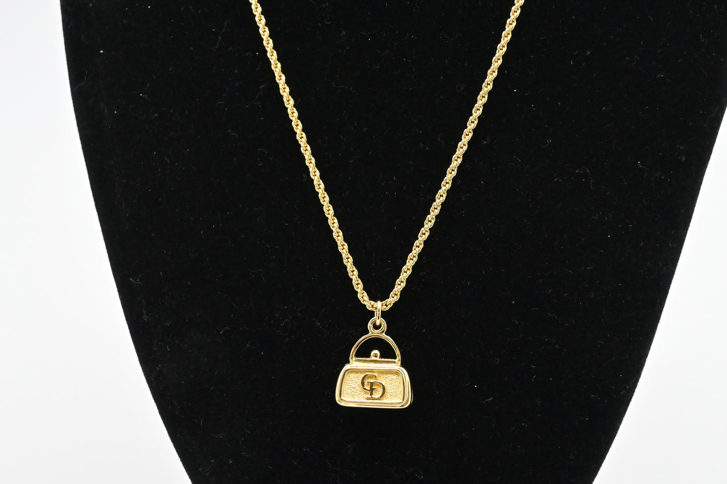 Dior CD Bag Necklace