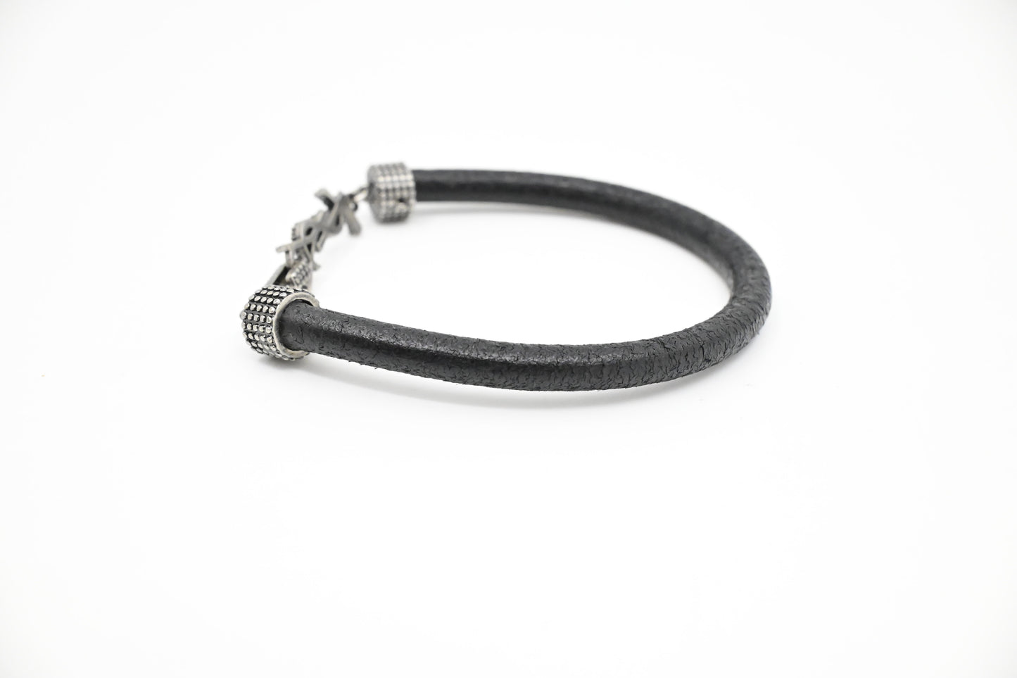 YSL Saint Laurent Studded Leather Bracelet
