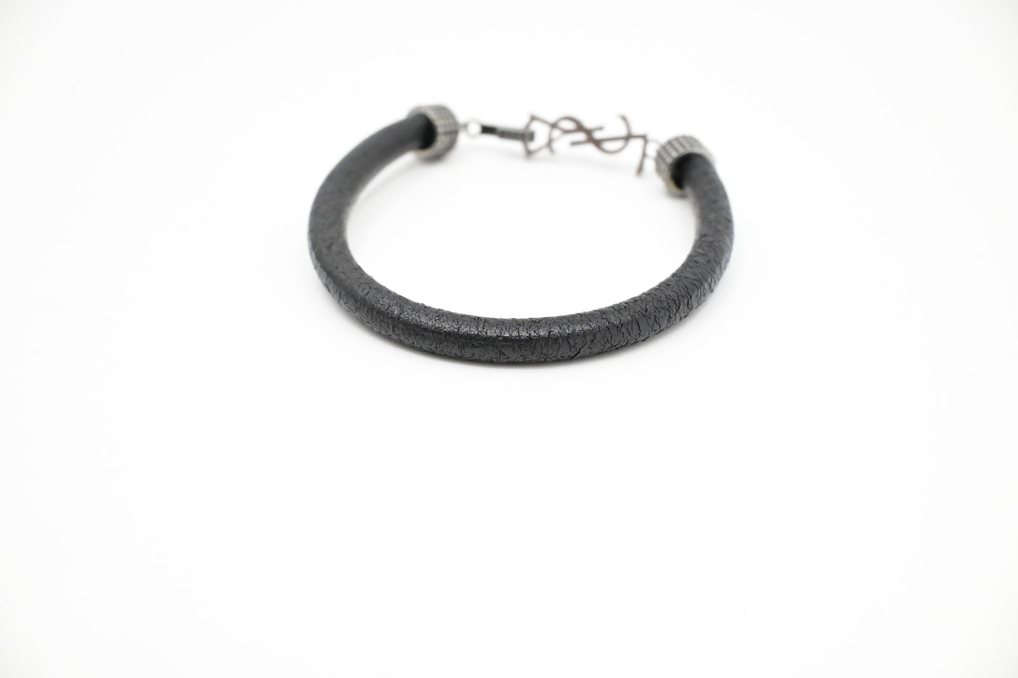 YSL Saint Laurent Studded Leather Bracelet