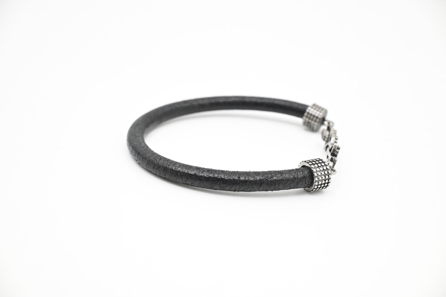 YSL Saint Laurent Studded Leather Bracelet