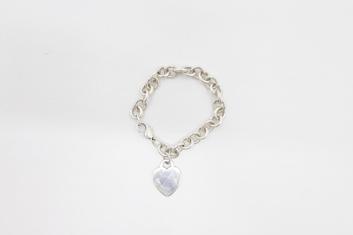 Tiffany & Co. Heart Tag Bracelet in Sterling Silver