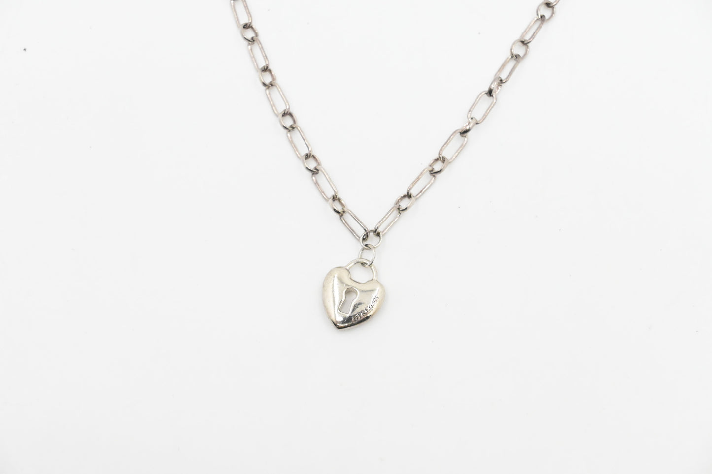 Tiffany & Co. Heart Keylock Bracelet in Sterling Silver
