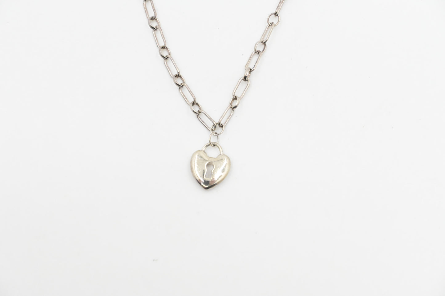 Tiffany & Co. Heart Keylock Bracelet in Sterling Silver