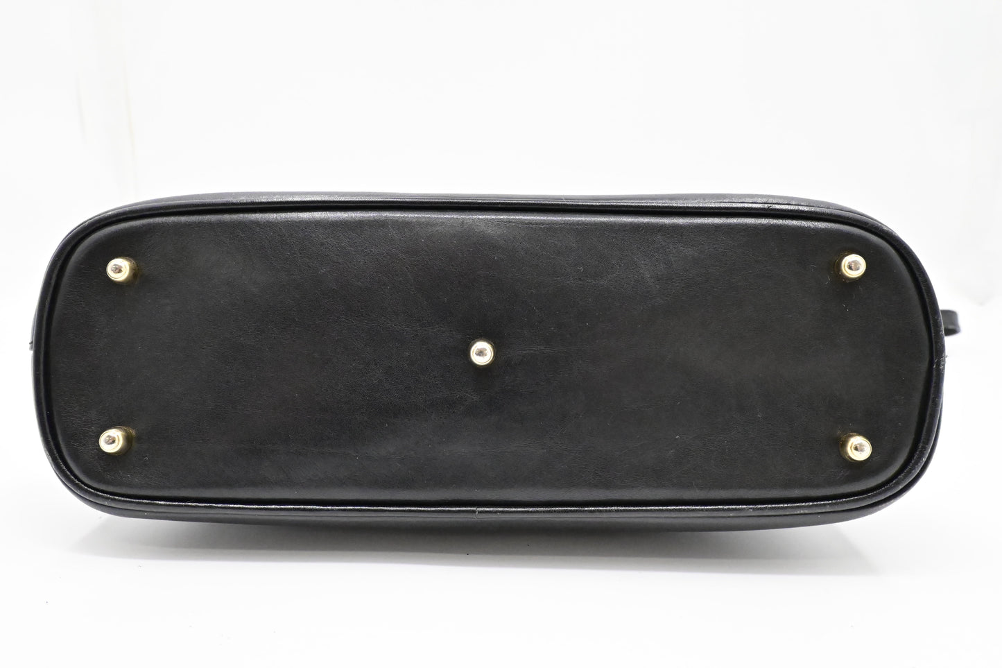 Gucci Bamboo 2-Way Handbag in Black Leather