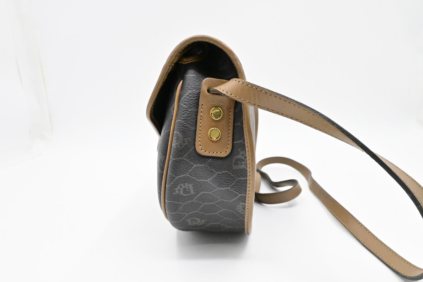 Dior Crossbody in Black Honeycomb Canvas