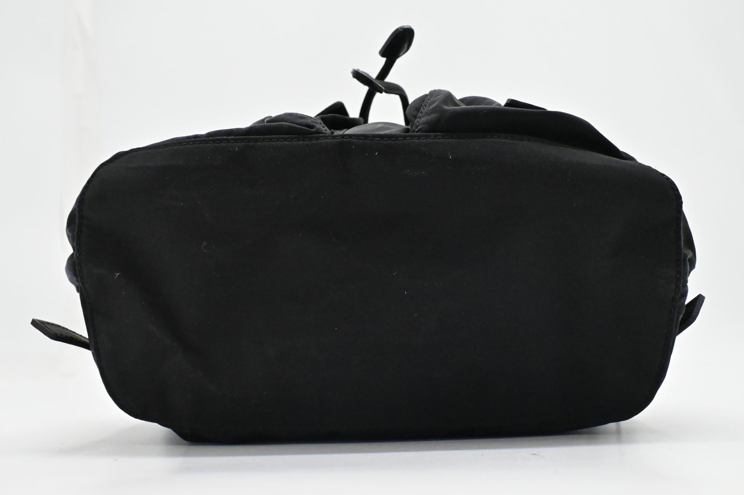Prada Small Backpack in Black Nylon Canvas