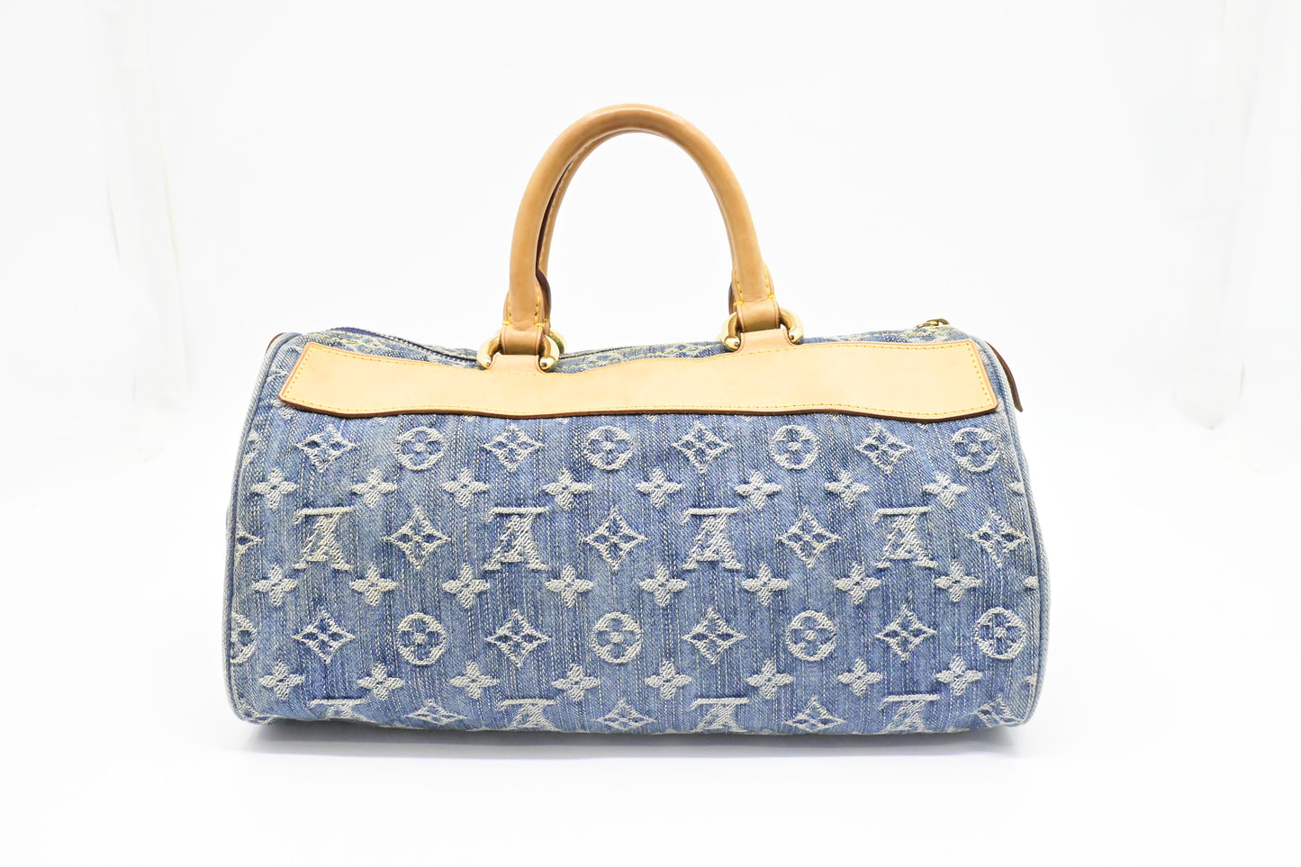 Louis Vuitton Neo Speedy in Blue Denim Canvas