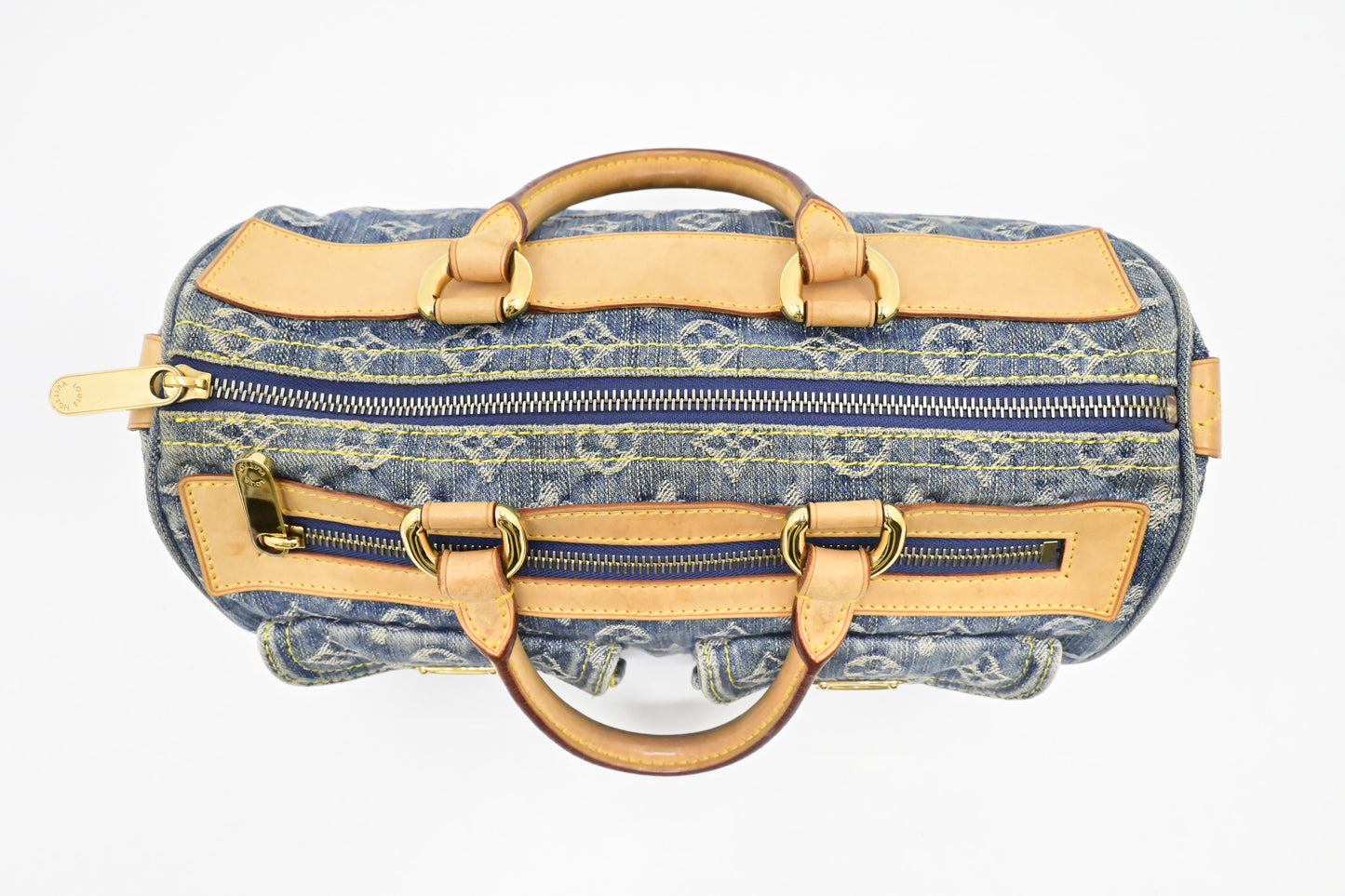 Louis Vuitton Neo Speedy in Blue Denim Canvas