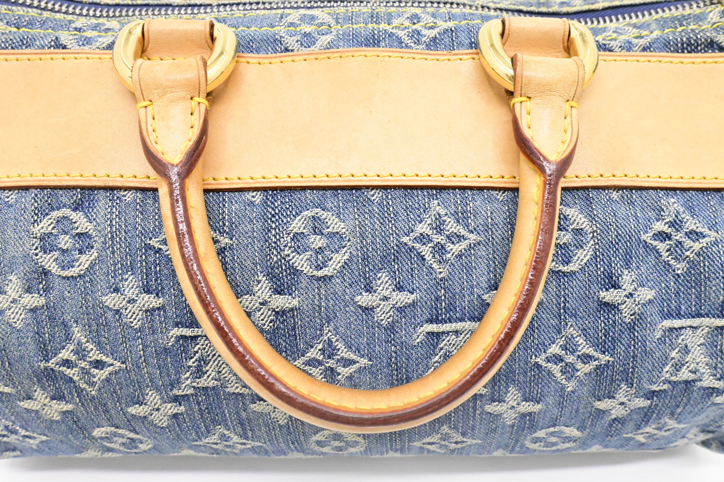 Louis Vuitton Neo Speedy in Blue Denim Canvas