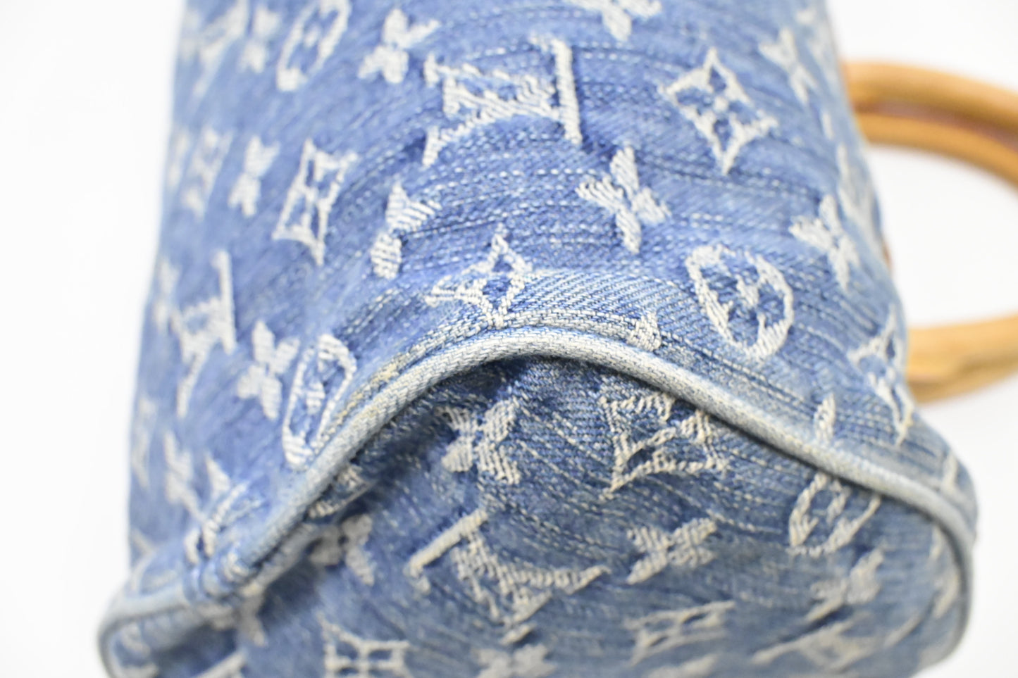 Louis Vuitton Neo Speedy in Blue Denim Canvas