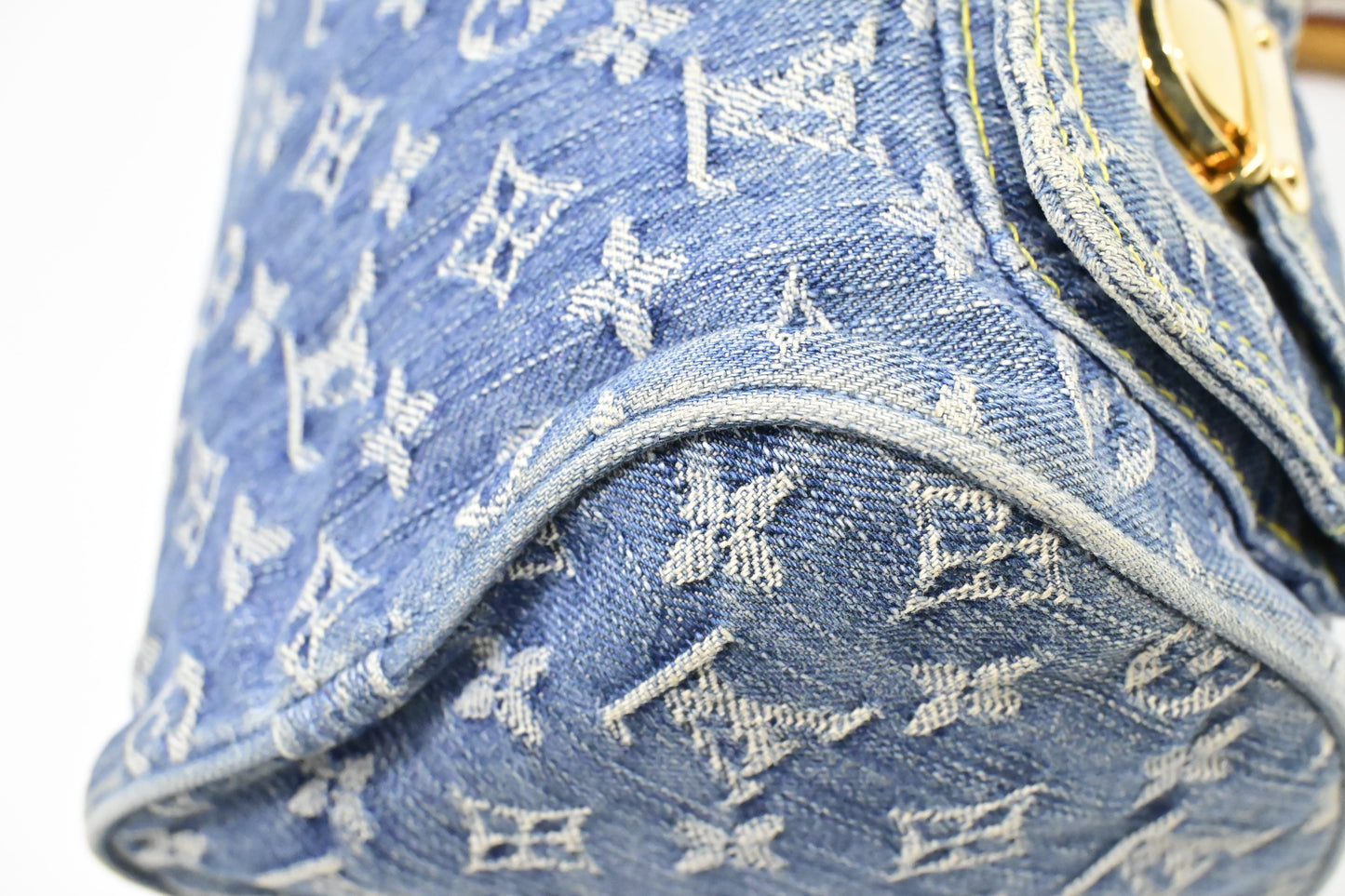 Louis Vuitton Neo Speedy in Blue Denim Canvas
