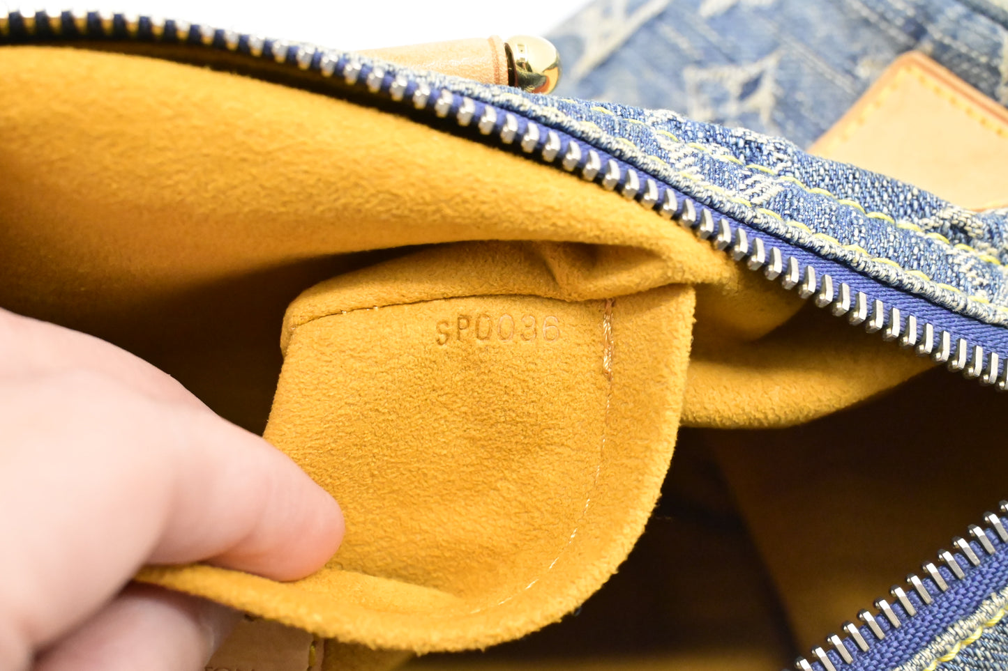 Louis Vuitton Neo Speedy in Blue Denim Canvas