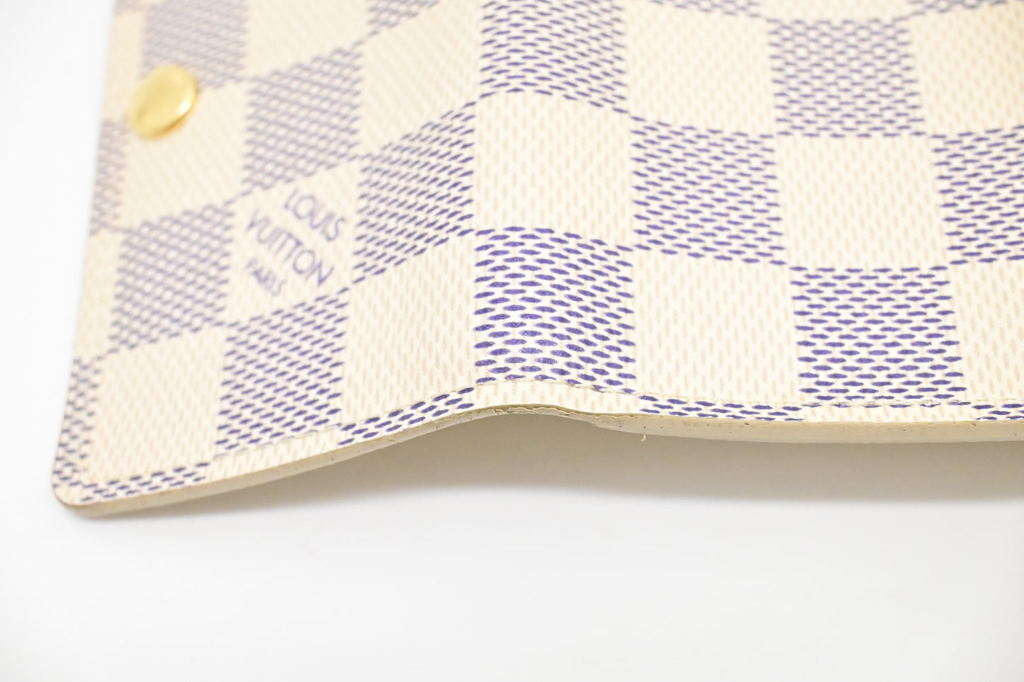 Louis Vuitton 6 Key Case in Damier Azur Canvas