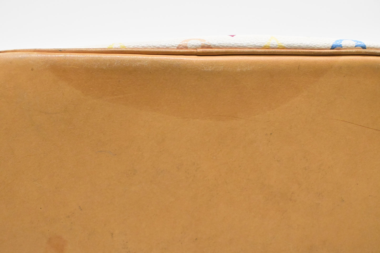 Louis Vuitton x Takashi Murakami Petit Noe in White Multicolor Monogram Canvas