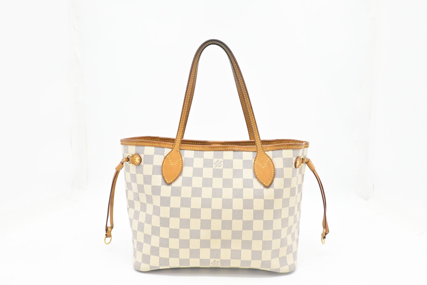 Louis Vuitton Neverfull PM in Damier Azur Canvas