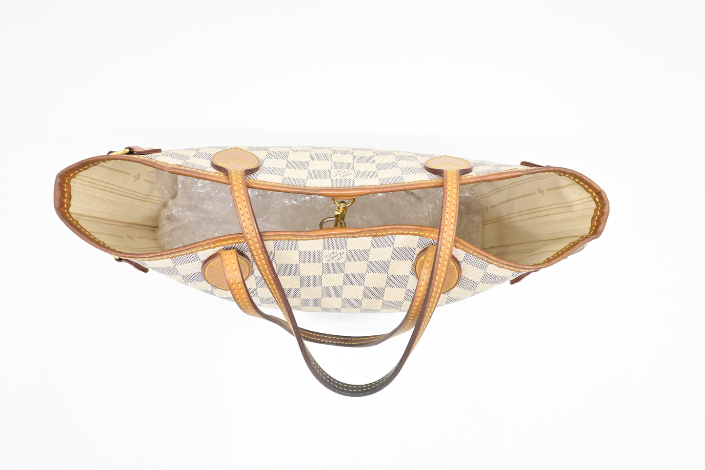 Louis Vuitton Neverfull PM in Damier Azur Canvas