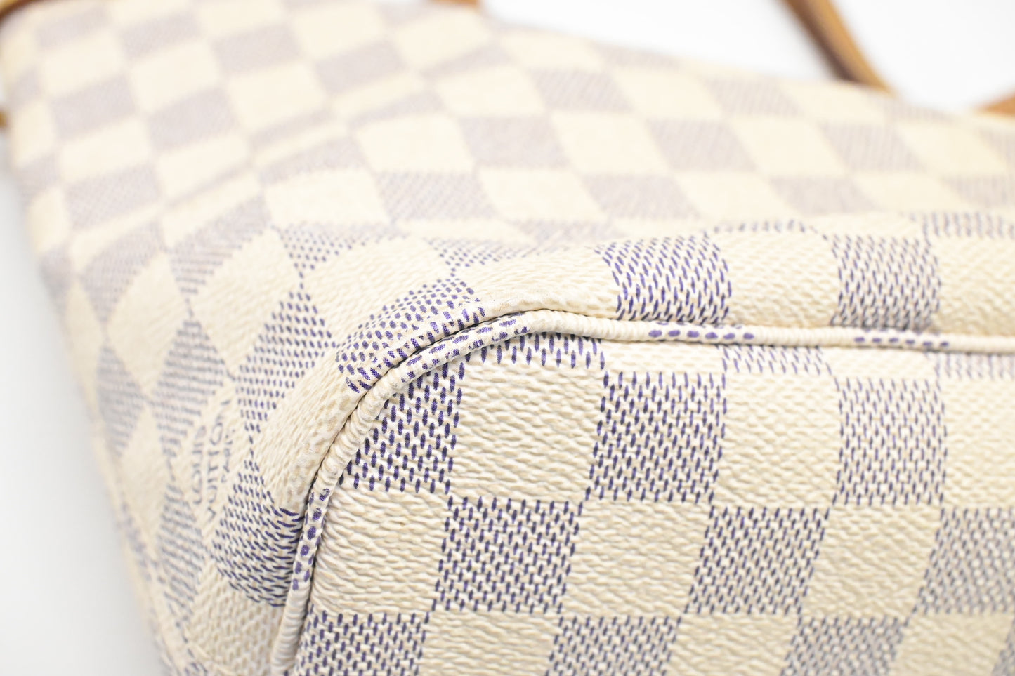 Louis Vuitton Neverfull PM in Damier Azur Canvas
