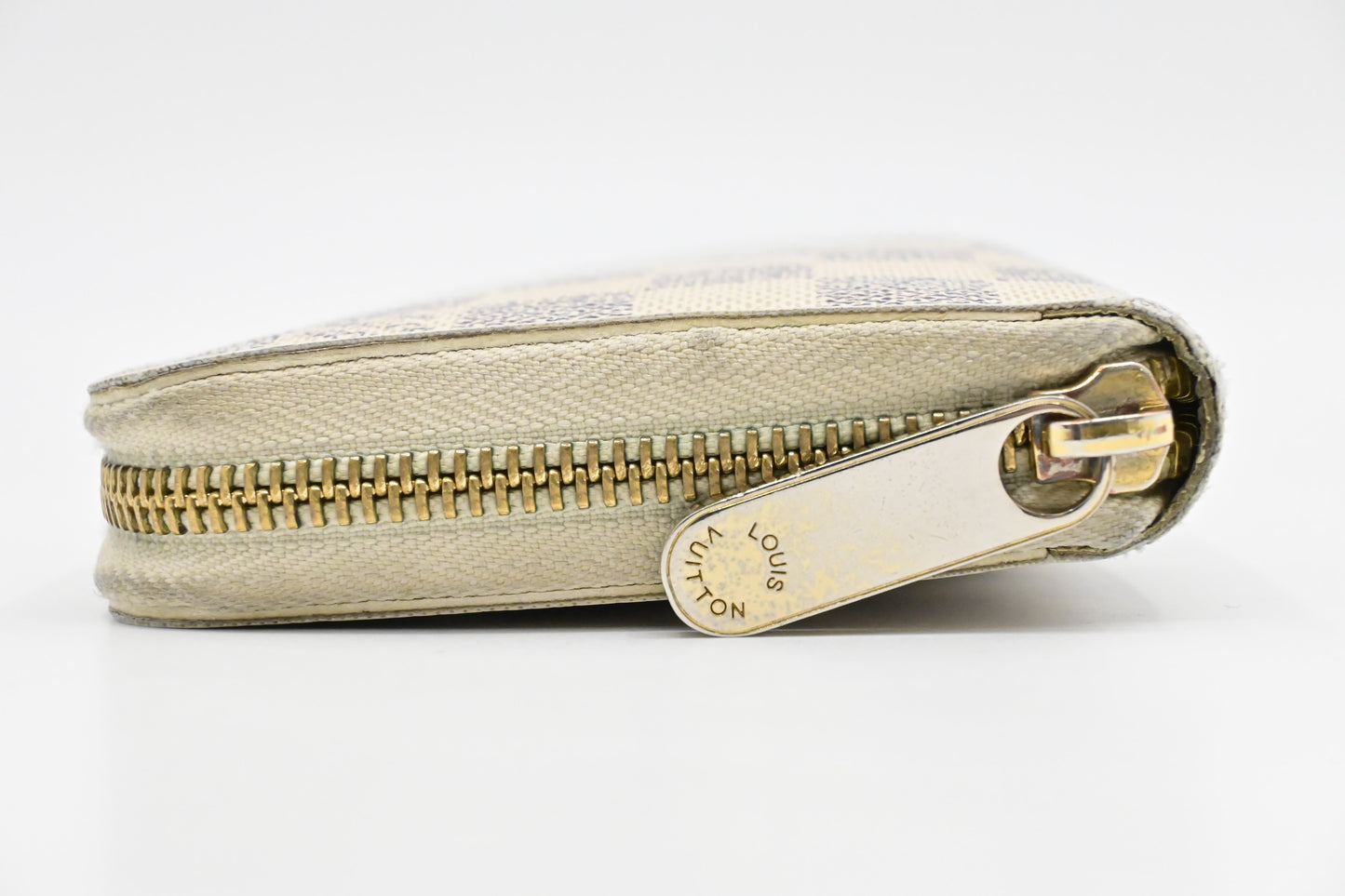 Louis Vuitton Long Zippy Wallet in Damier Azur Canvas