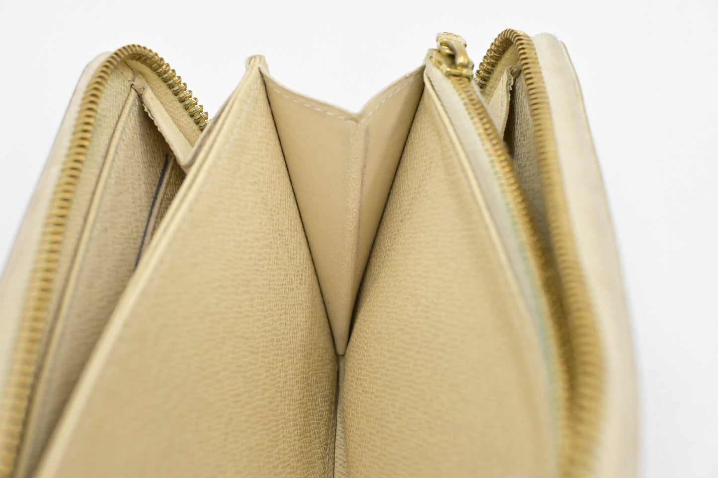 Louis Vuitton Long Zippy Wallet in Damier Azur Canvas