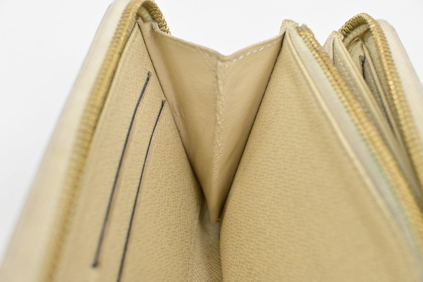 Louis Vuitton Long Zippy Wallet in Damier Azur Canvas