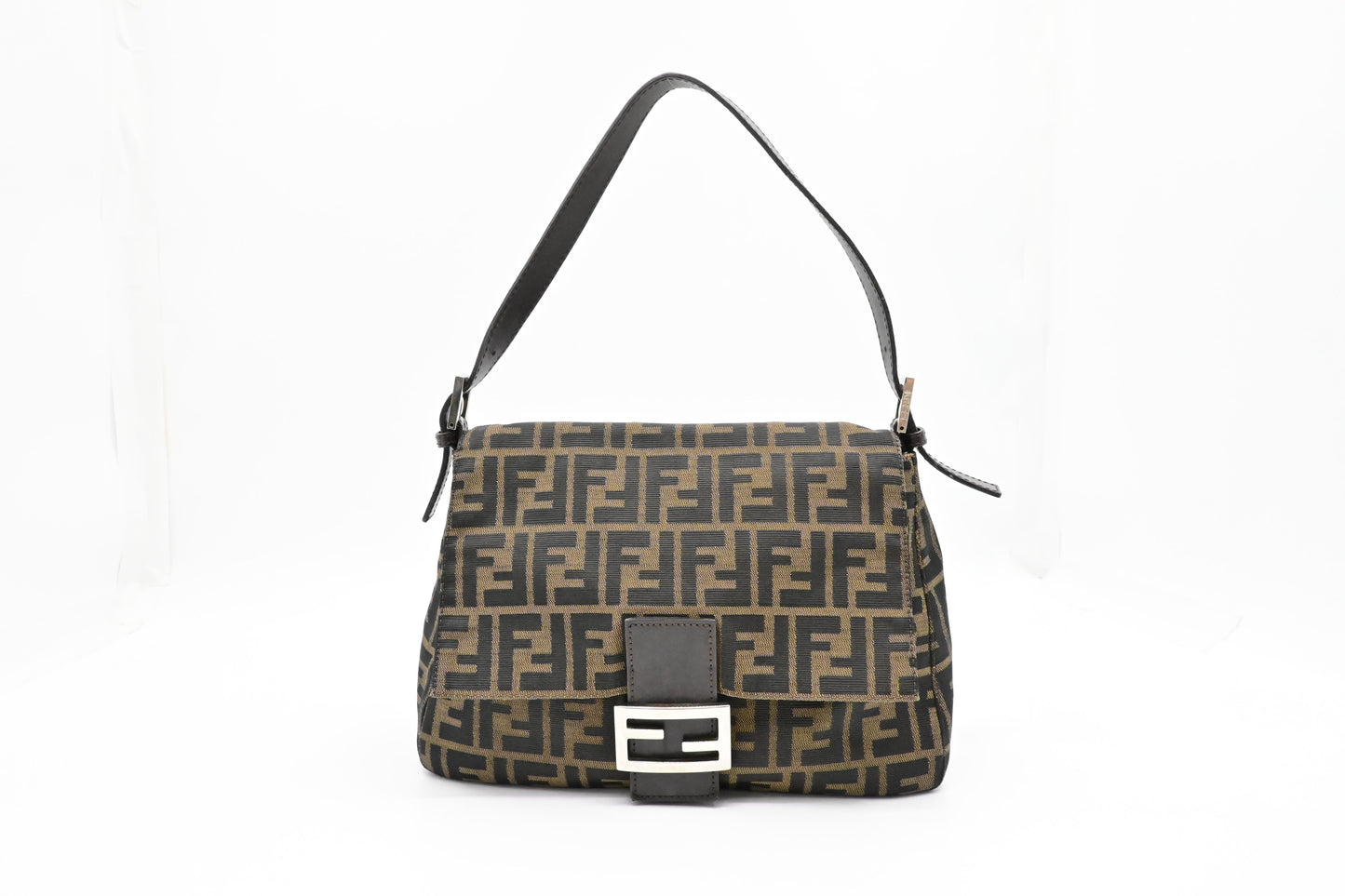 Fendi Mama Baguette in Zucca Canvas