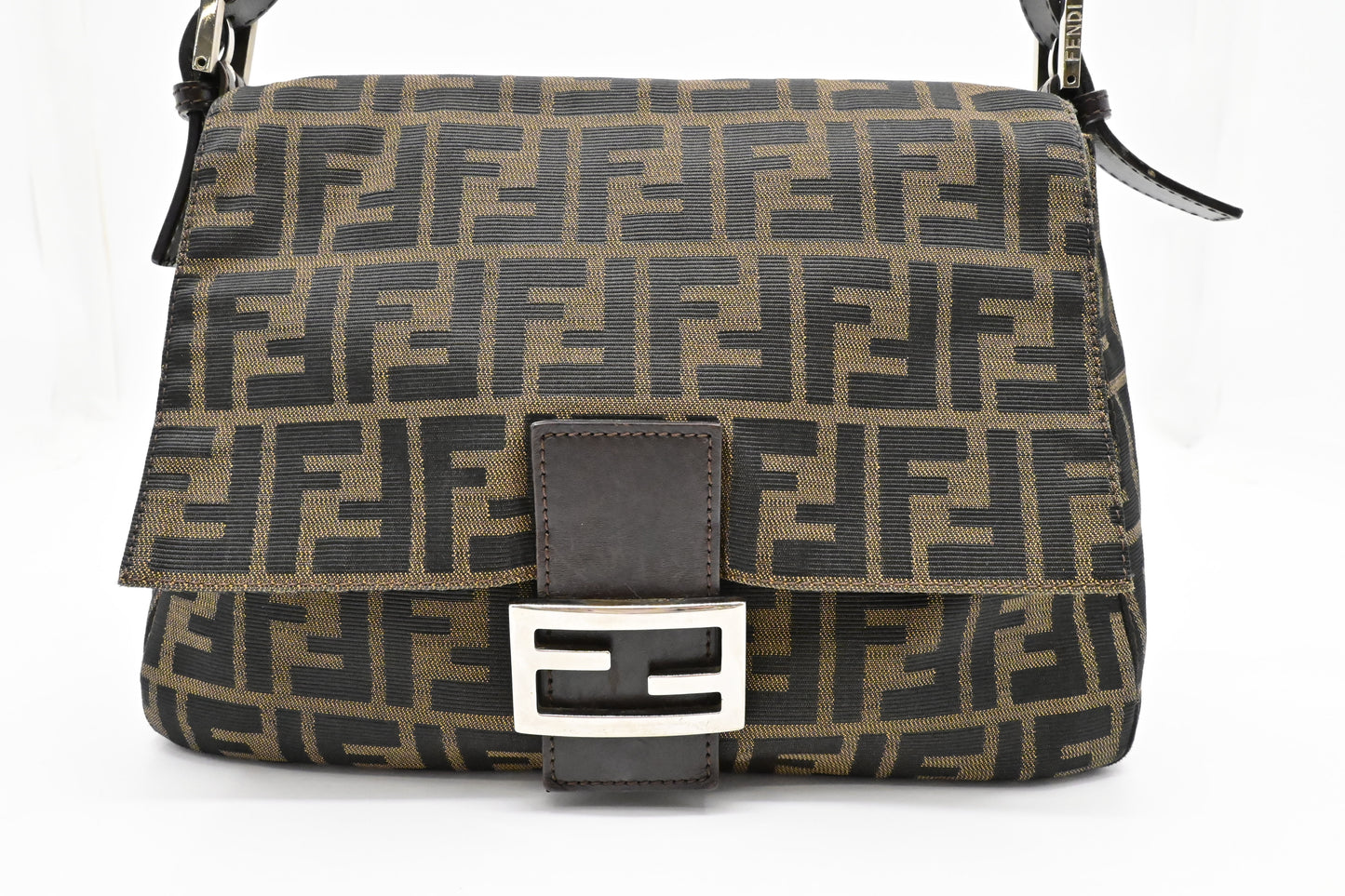 Fendi Mama Baguette in Zucca Canvas