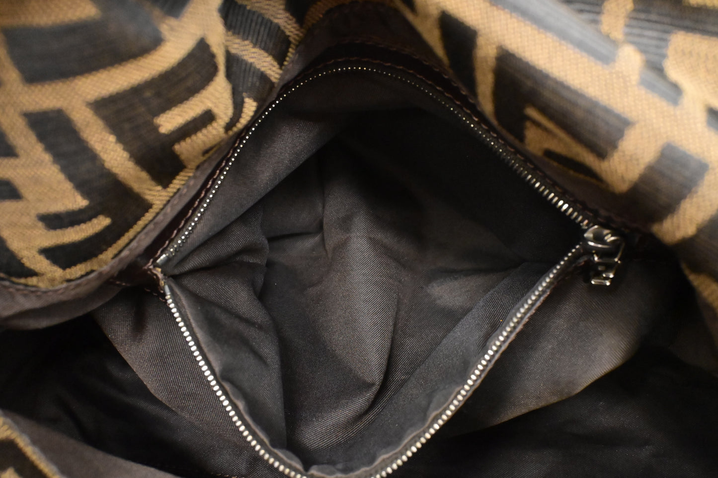 Fendi Mama Baguette in Zucca Canvas