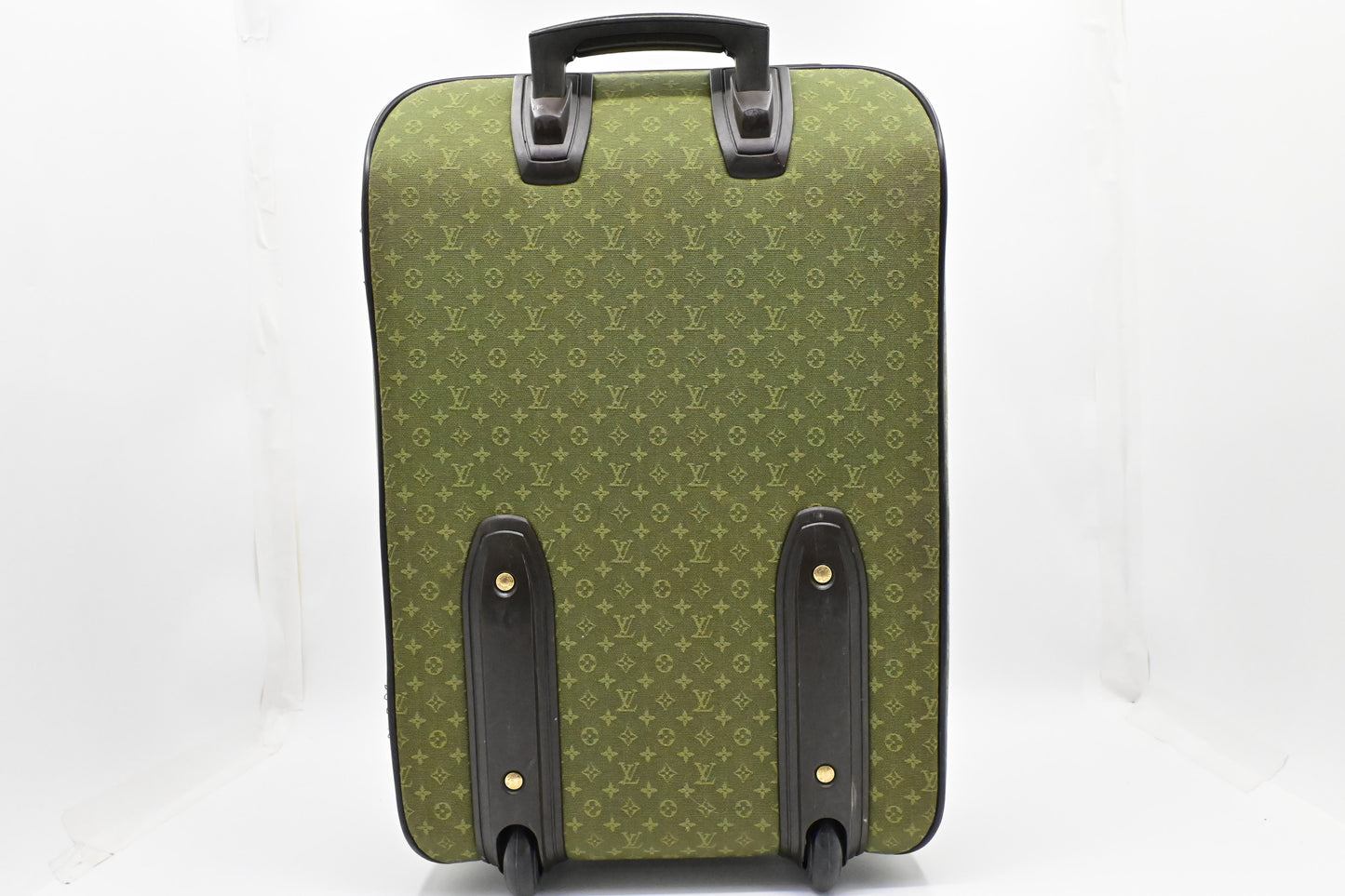 Louis Vuitton Annette Suitcase in Khaki Monogram Mini Lin Canvas