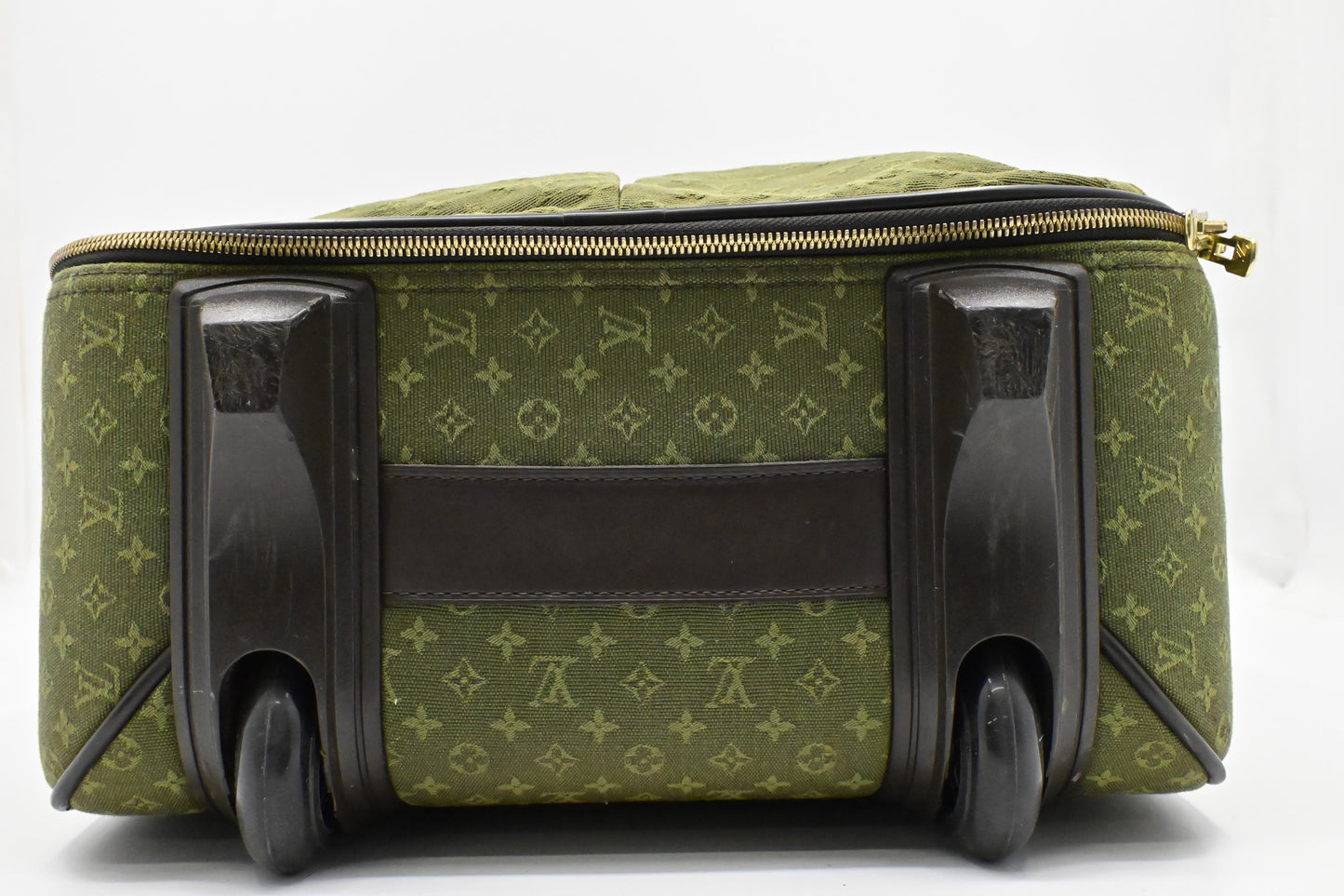 Louis Vuitton Annette Suitcase in Khaki Monogram Mini Lin Canvas