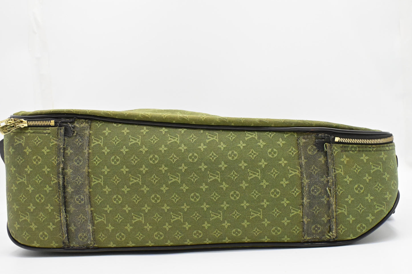 Louis Vuitton Annette Suitcase in Khaki Monogram Mini Lin Canvas