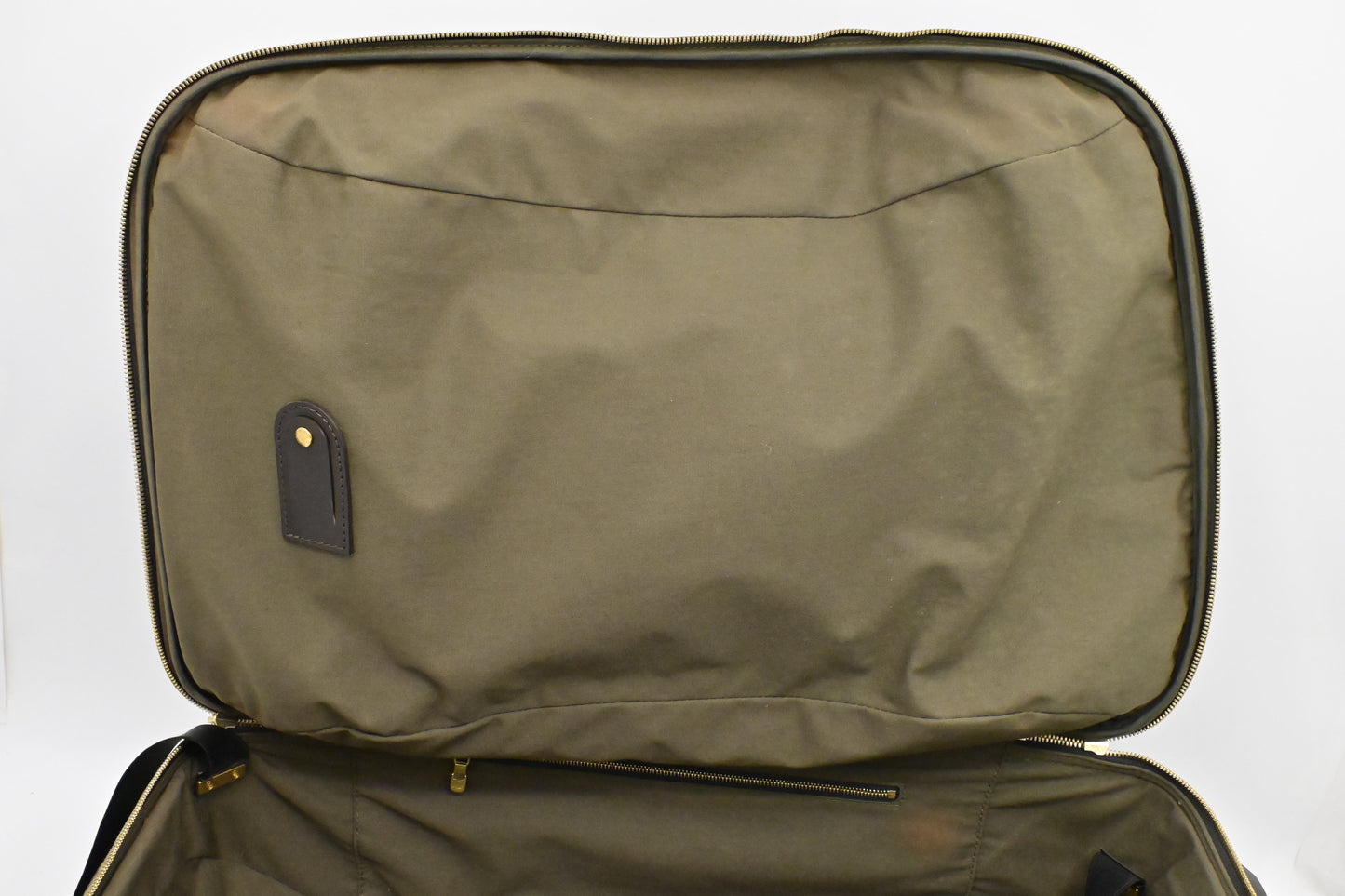 Louis Vuitton Annette Suitcase in Khaki Monogram Mini Lin Canvas