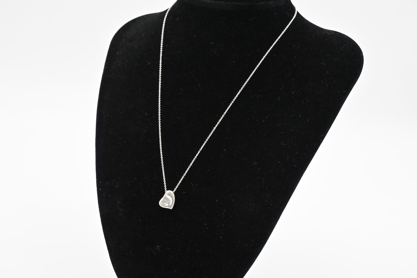 Tiffany & Co. Full Heart Necklace in Sterling Silver