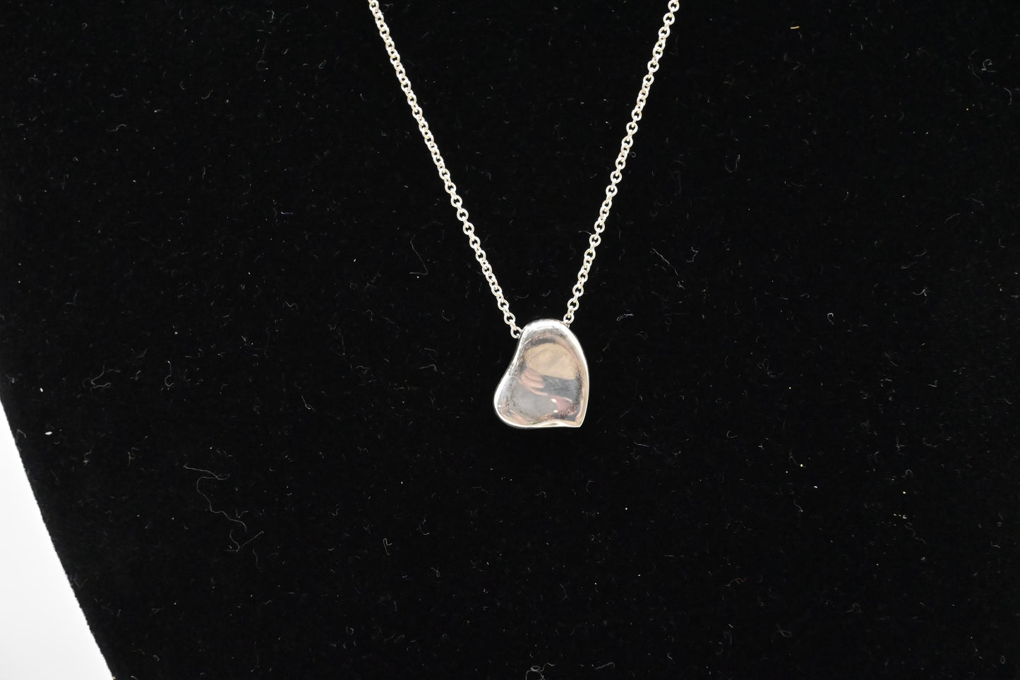 Tiffany & Co. Full Heart Necklace in Sterling Silver