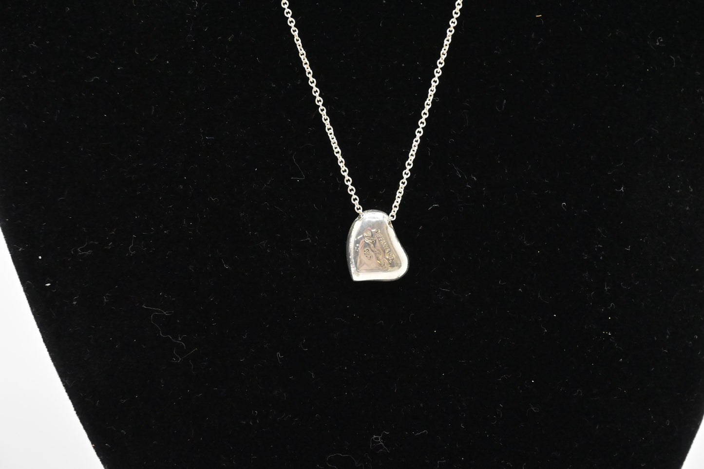 Tiffany & Co. Full Heart Necklace in Sterling Silver