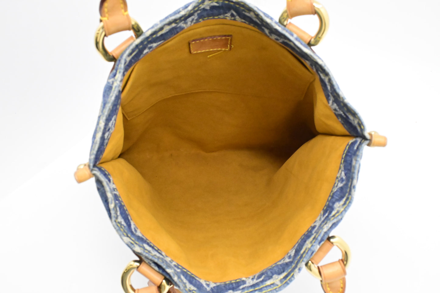 Louis Vuitton Sac Plat in Monogram Denim