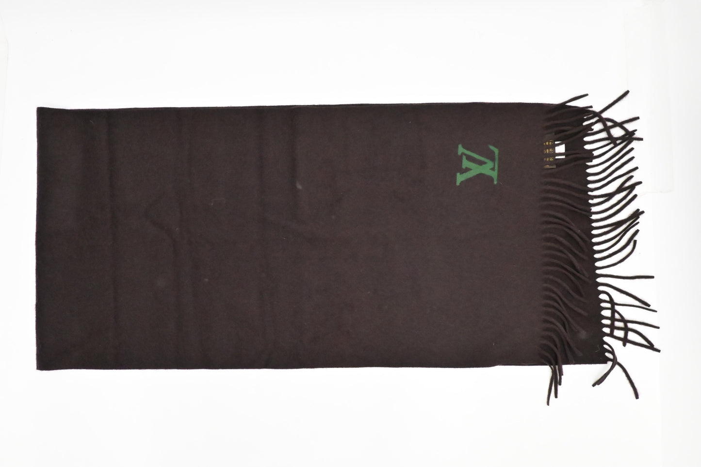 Louis Vuitton Scarf in Brown Cashmere