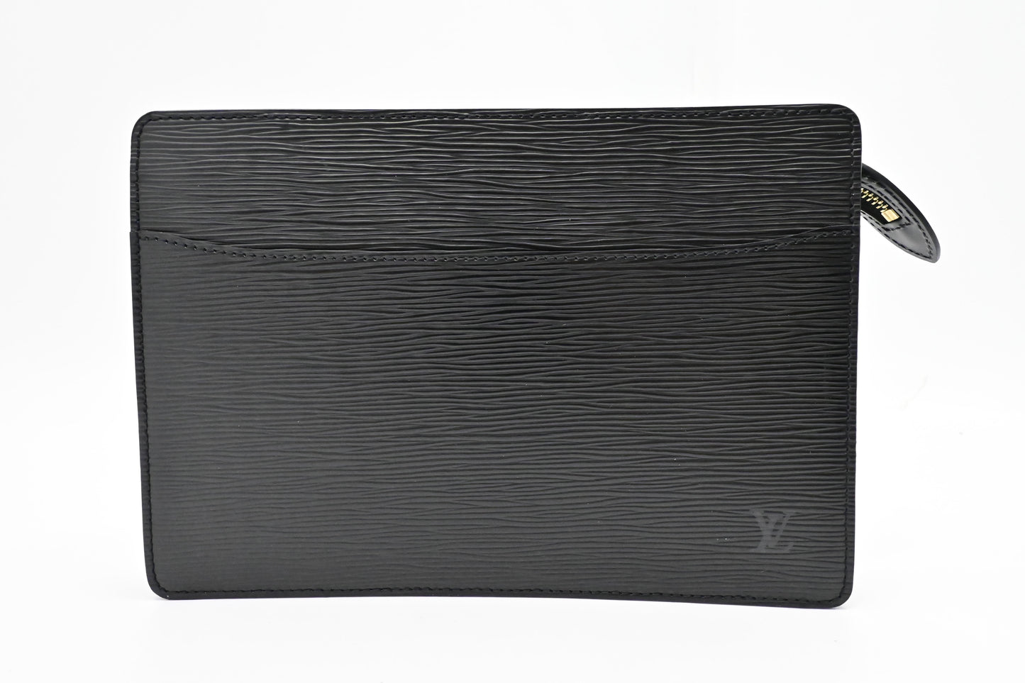 Louis Vuitton Pochette Homme in Black Epi Leather