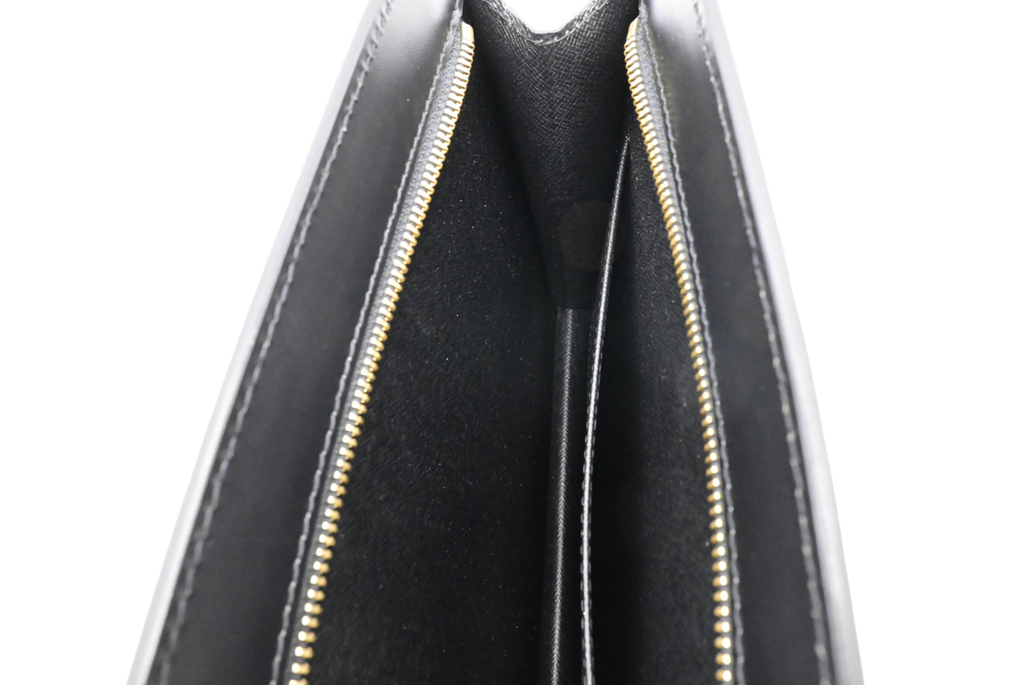 Louis Vuitton Pochette Homme in Black Epi Leather