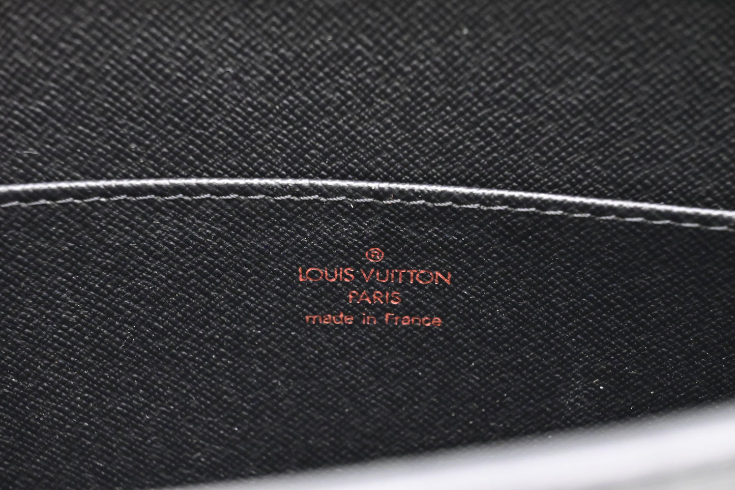 Louis Vuitton Pochette Homme in Black Epi Leather