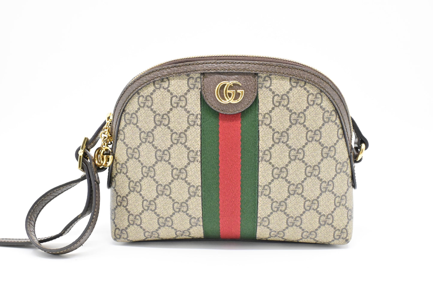 Gucci Ophidia Crossbody in GG Supreme Canvas