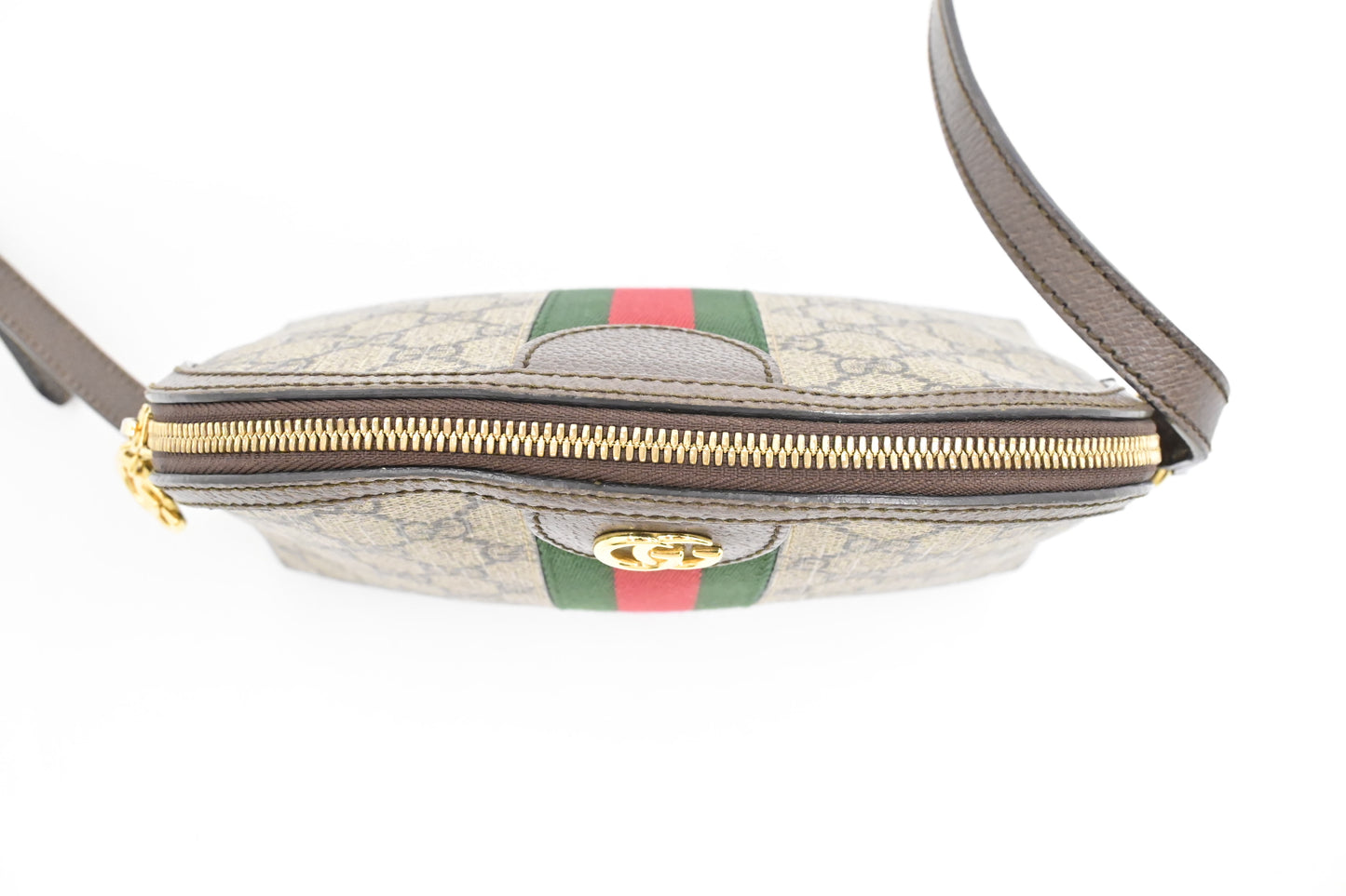 Gucci Ophidia Crossbody in GG Supreme Canvas