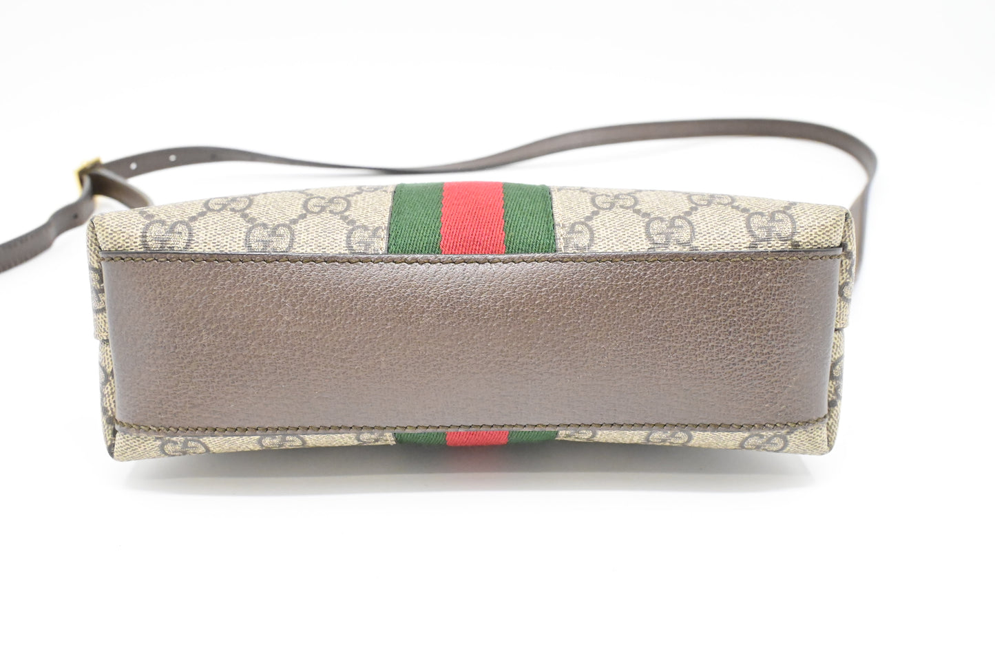 Gucci Ophidia Crossbody in GG Supreme Canvas