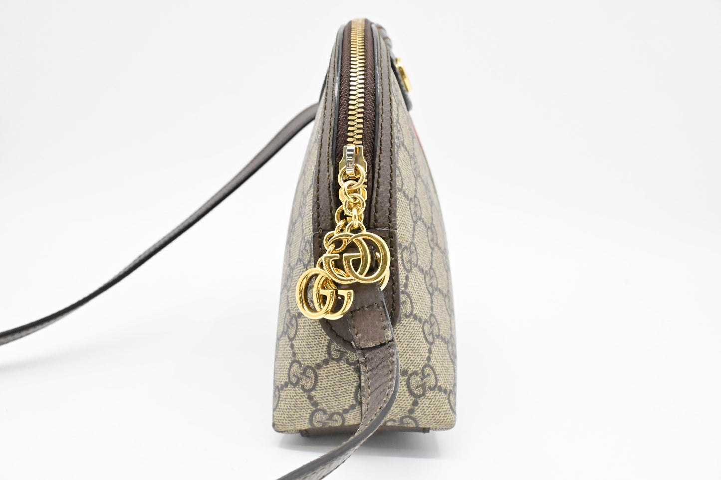 Gucci Ophidia Crossbody in GG Supreme Canvas