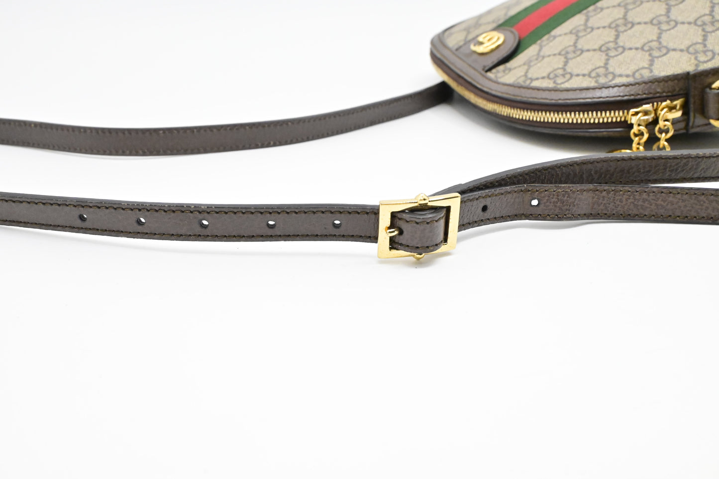 Gucci Ophidia Crossbody in GG Supreme Canvas