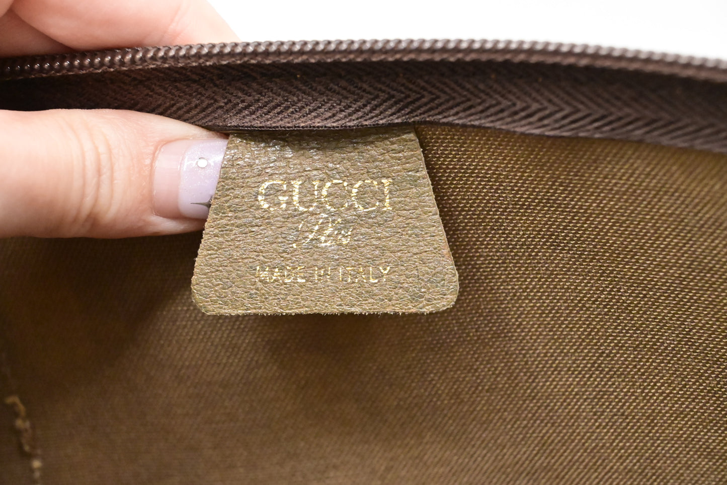 Gucci Plus Travel Bag in Coated Canvas